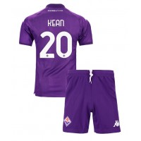 Camiseta Fiorentina Moise Kean #20 Primera Equipación Replica 2024-25 para niños mangas cortas (+ Pantalones cortos)